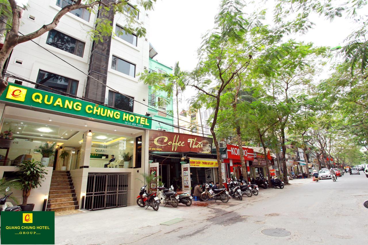 Quang Chung Hotel - 56 Le Van Thiem - By Bay Luxury Hanoi Kültér fotó