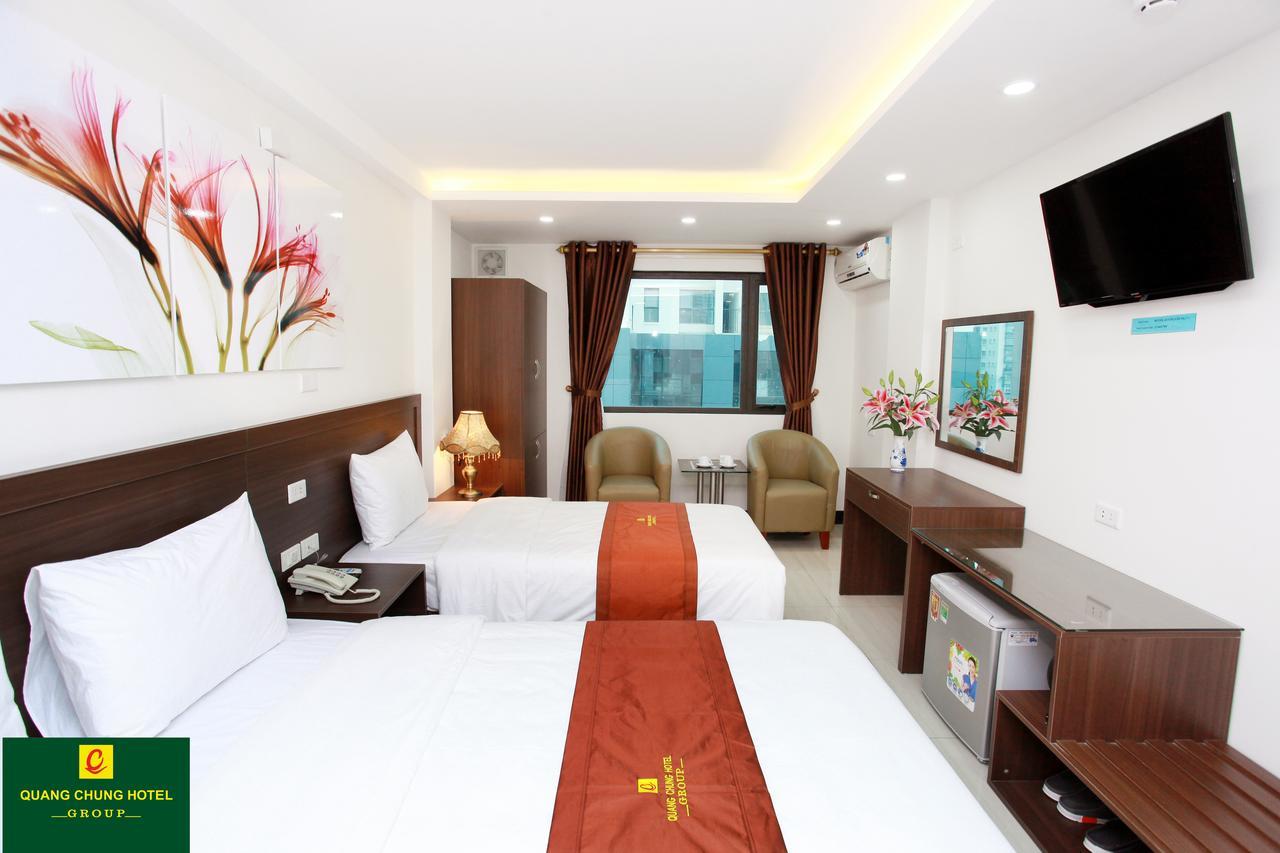 Quang Chung Hotel - 56 Le Van Thiem - By Bay Luxury Hanoi Kültér fotó