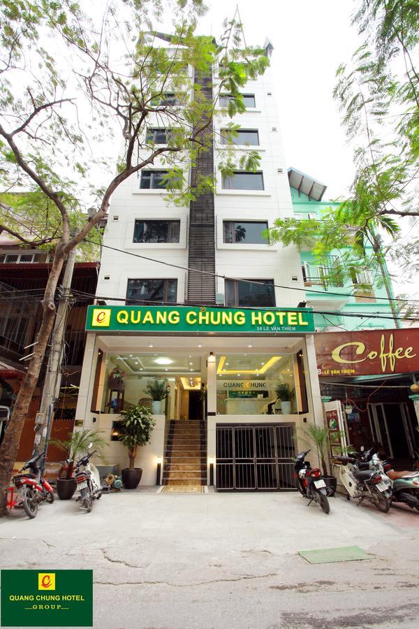 Quang Chung Hotel - 56 Le Van Thiem - By Bay Luxury Hanoi Kültér fotó