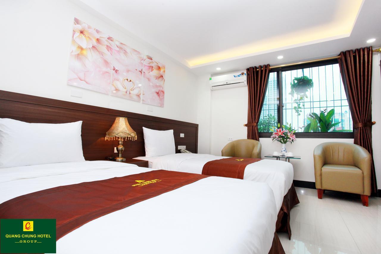 Quang Chung Hotel - 56 Le Van Thiem - By Bay Luxury Hanoi Kültér fotó