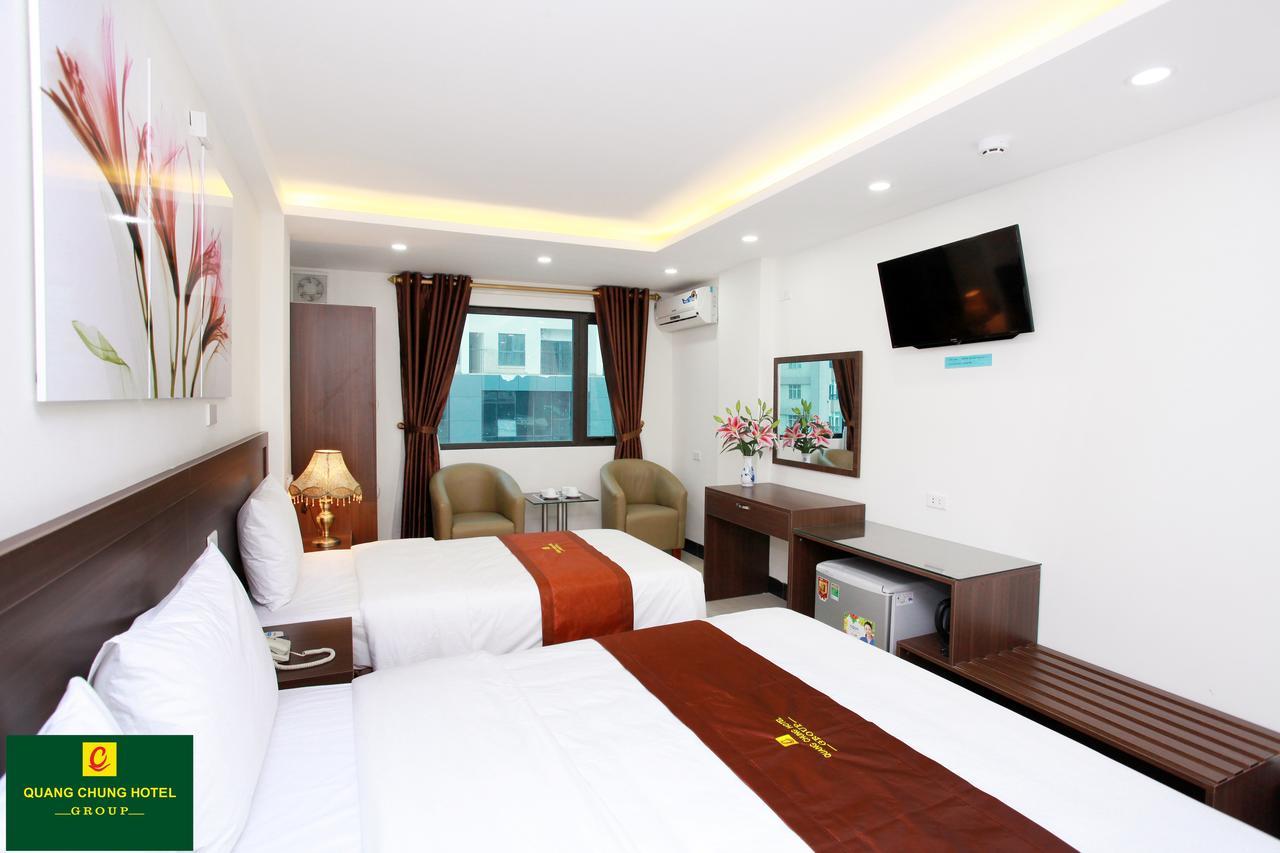 Quang Chung Hotel - 56 Le Van Thiem - By Bay Luxury Hanoi Kültér fotó
