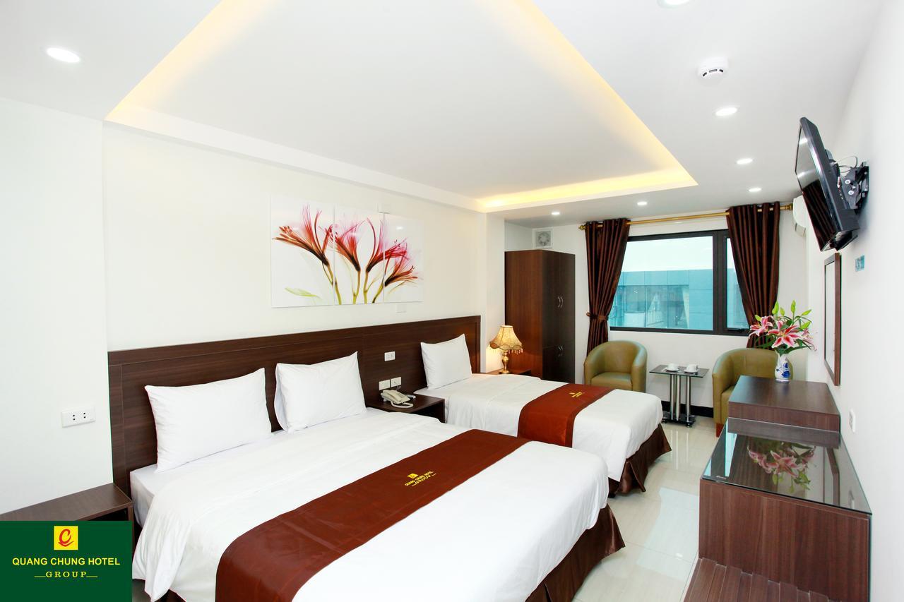 Quang Chung Hotel - 56 Le Van Thiem - By Bay Luxury Hanoi Kültér fotó